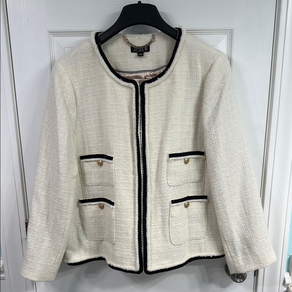 NWT J. Crew Frances Lady Day Jacket Size 18